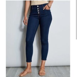 Tahari  button fly jeans Amelia skinny size 4